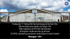 Video Hangar 144 rømmes